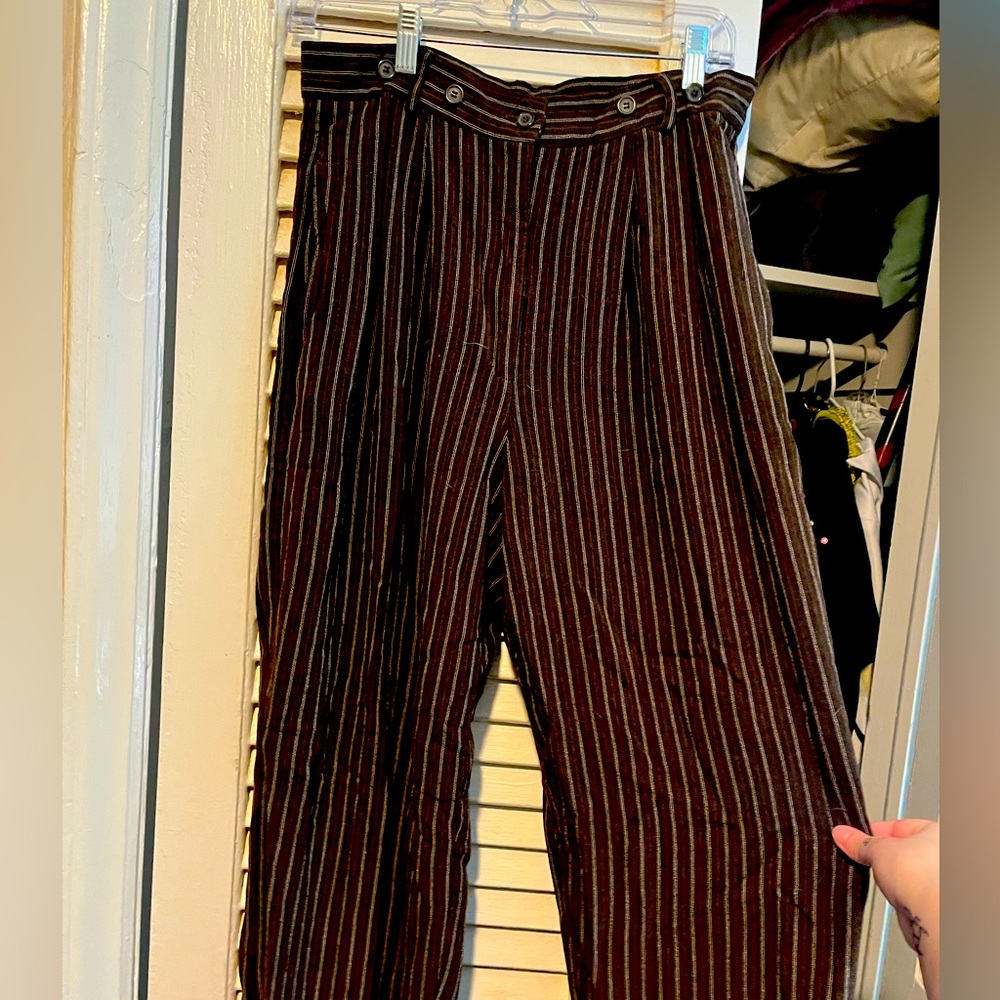 Suspender trousers